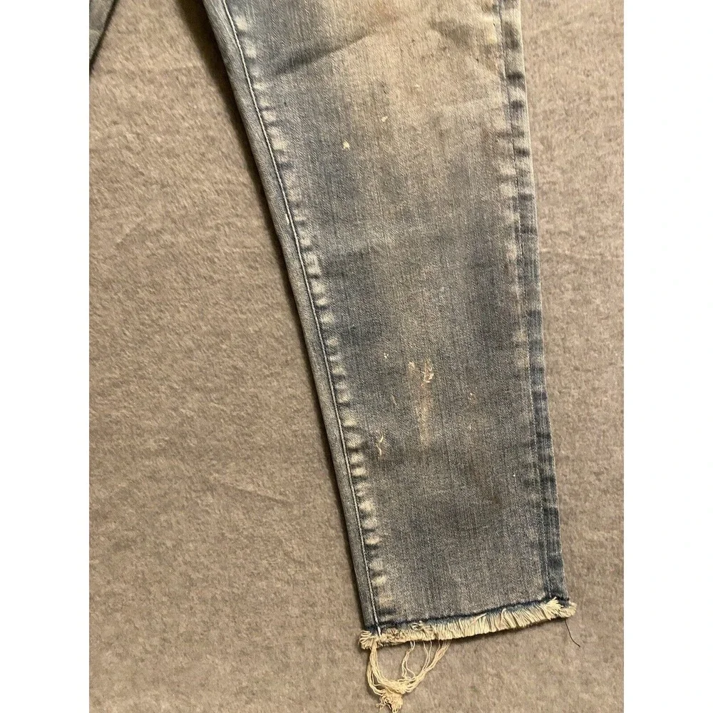 Desert Studio Jeans Womens 30 Blue Stretch Skinny Denim Distress Paint‎ Dubai - Picture 7 of 16